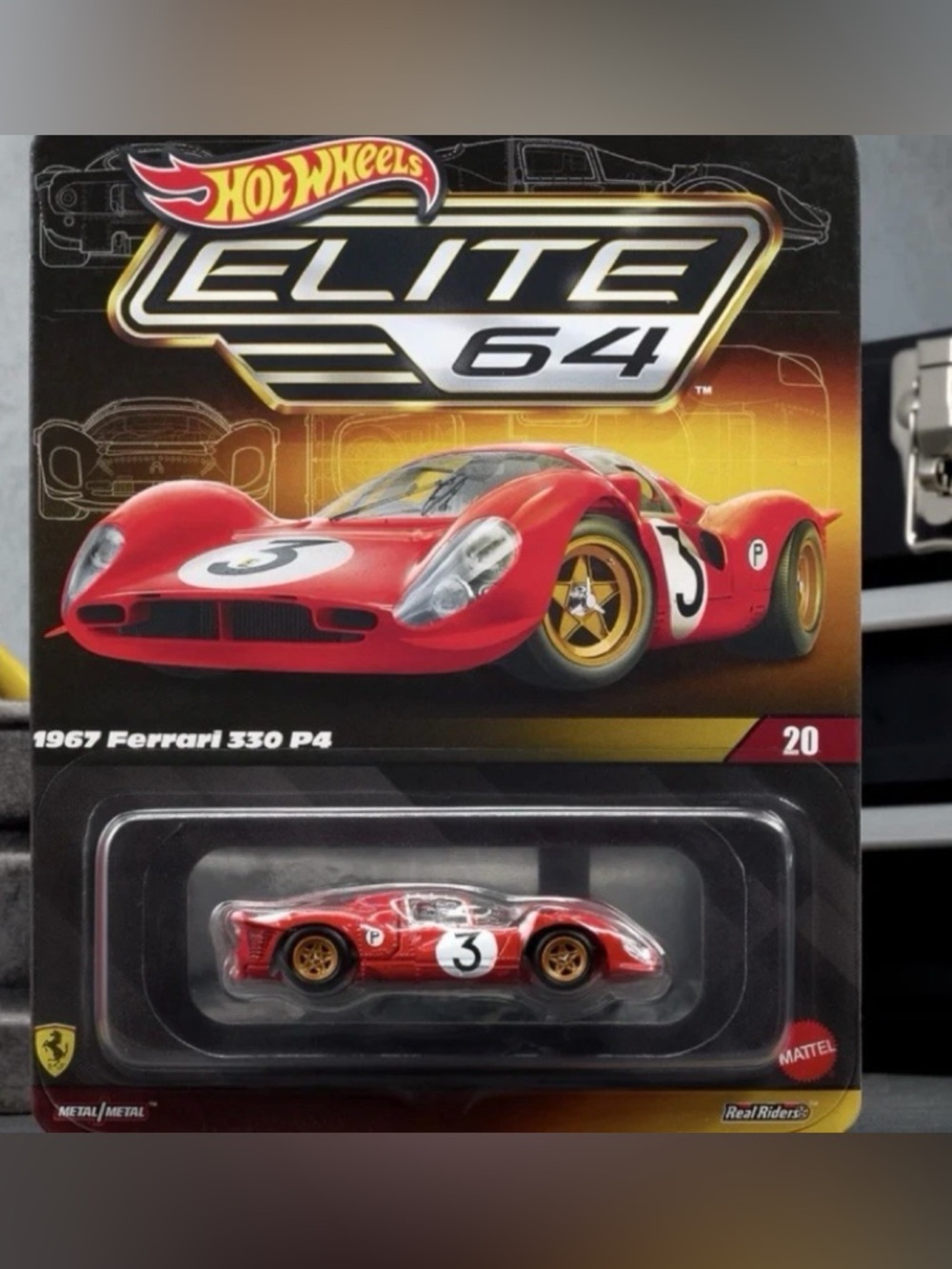 2025 Hot Wheels Elite 64 1967 Ferrari 330 P4  Factory Sealed Brand New Sealed